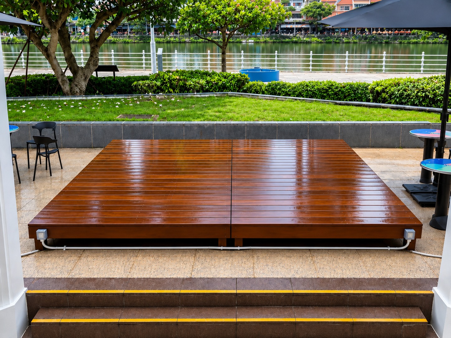 Wood Decking service by Pro Surface Works